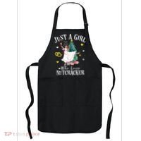 Christmas Ballet Just A Girl Who Loves Nutcrackers Gift Apron thumb 0