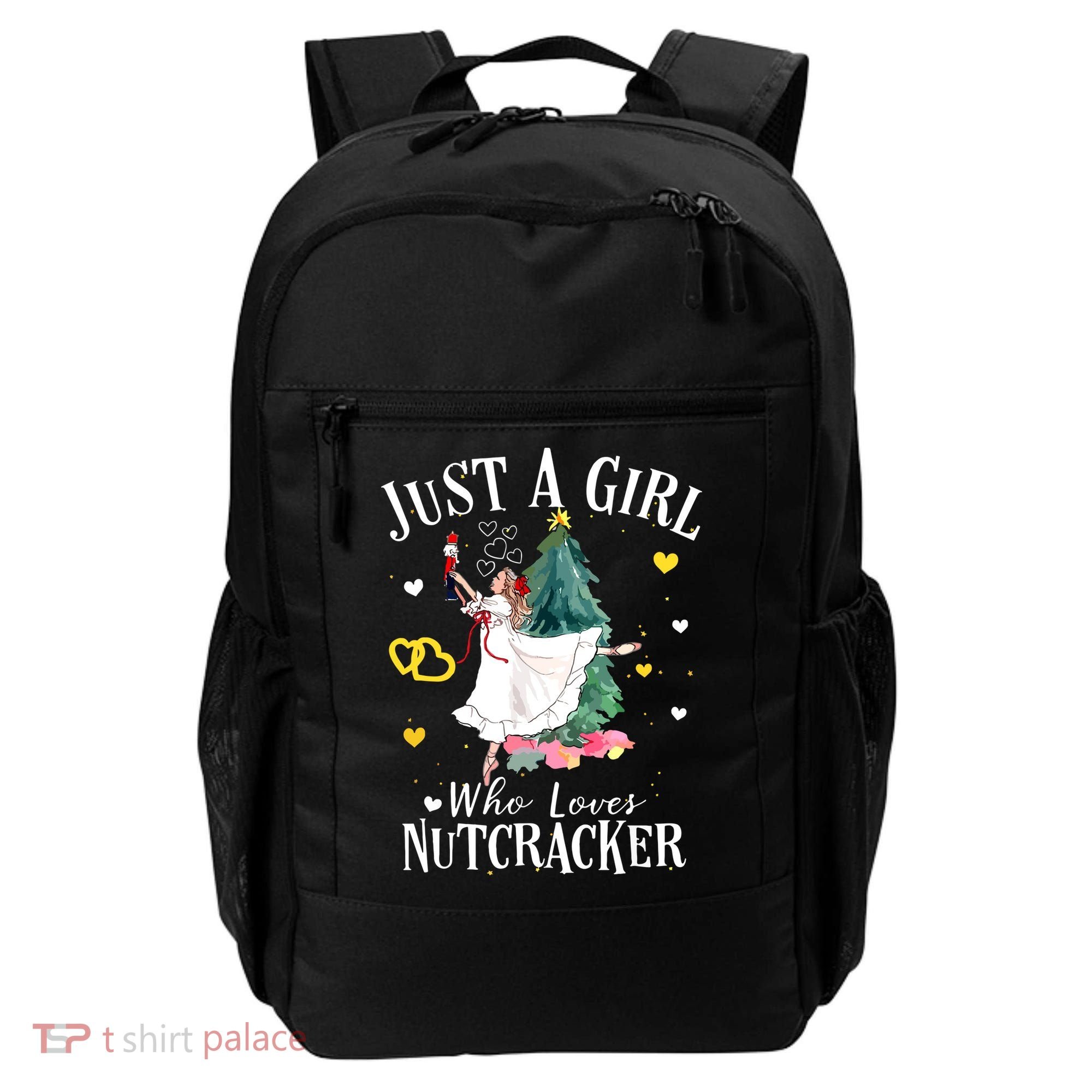 Christmas Ballet Just A Girl Who Loves Nutcrackers Gift Backpack
