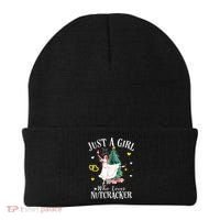 Christmas Ballet Just A Girl Who Loves Nutcrackers Gift Beanie thumb 0