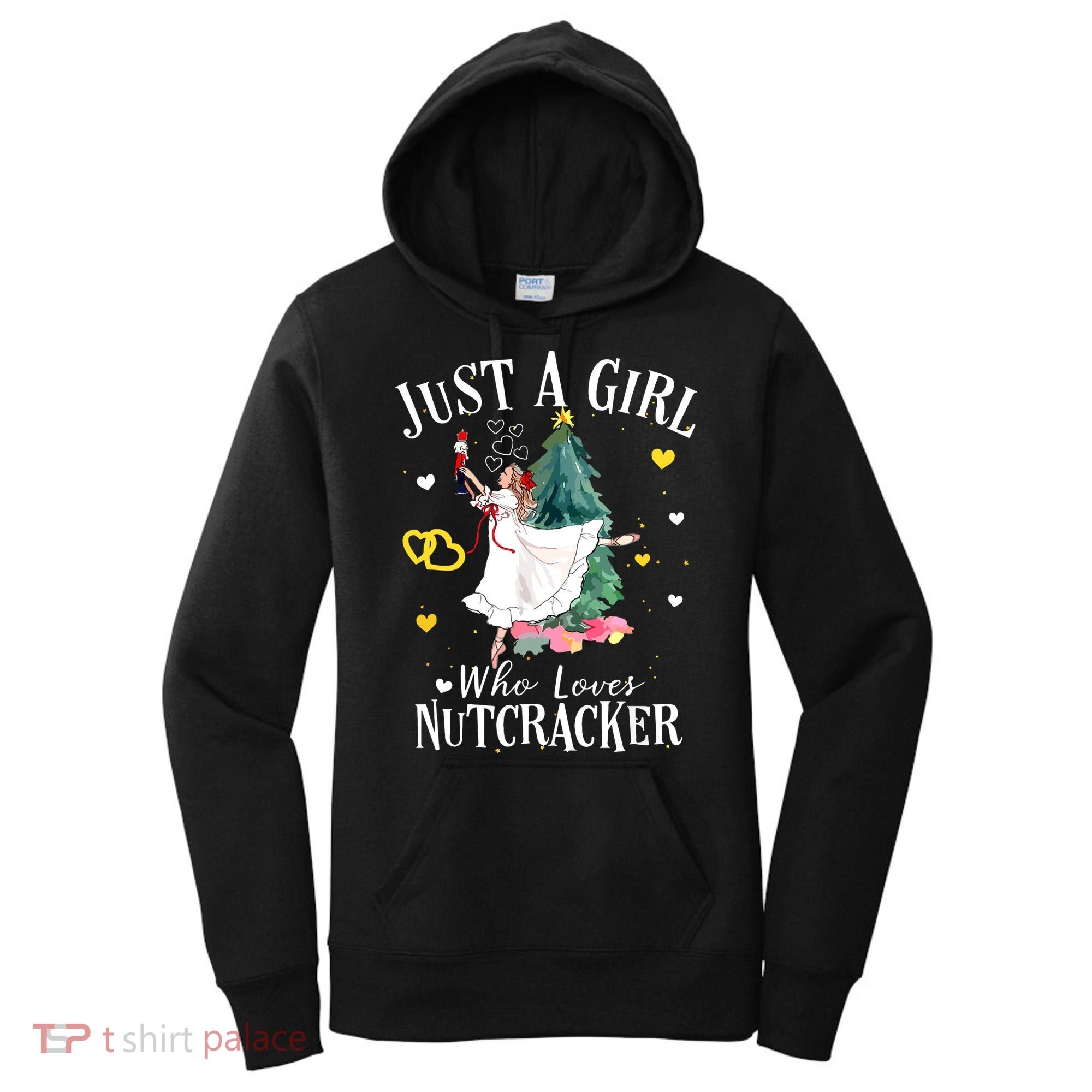 Christmas Ballet Just A Girl Who Loves Nutcrackers Gift Women's Hoodie
