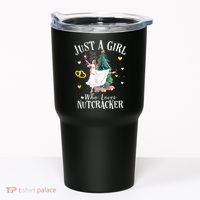 Christmas Ballet Just A Girl Who Loves Nutcrackers Gift Tumbler thumb 0