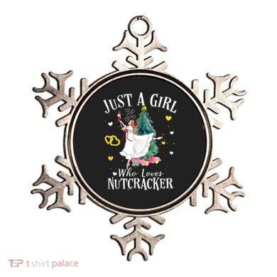 Christmas Ballet Just A Girl Who Loves Nutcrackers Gift Ornament