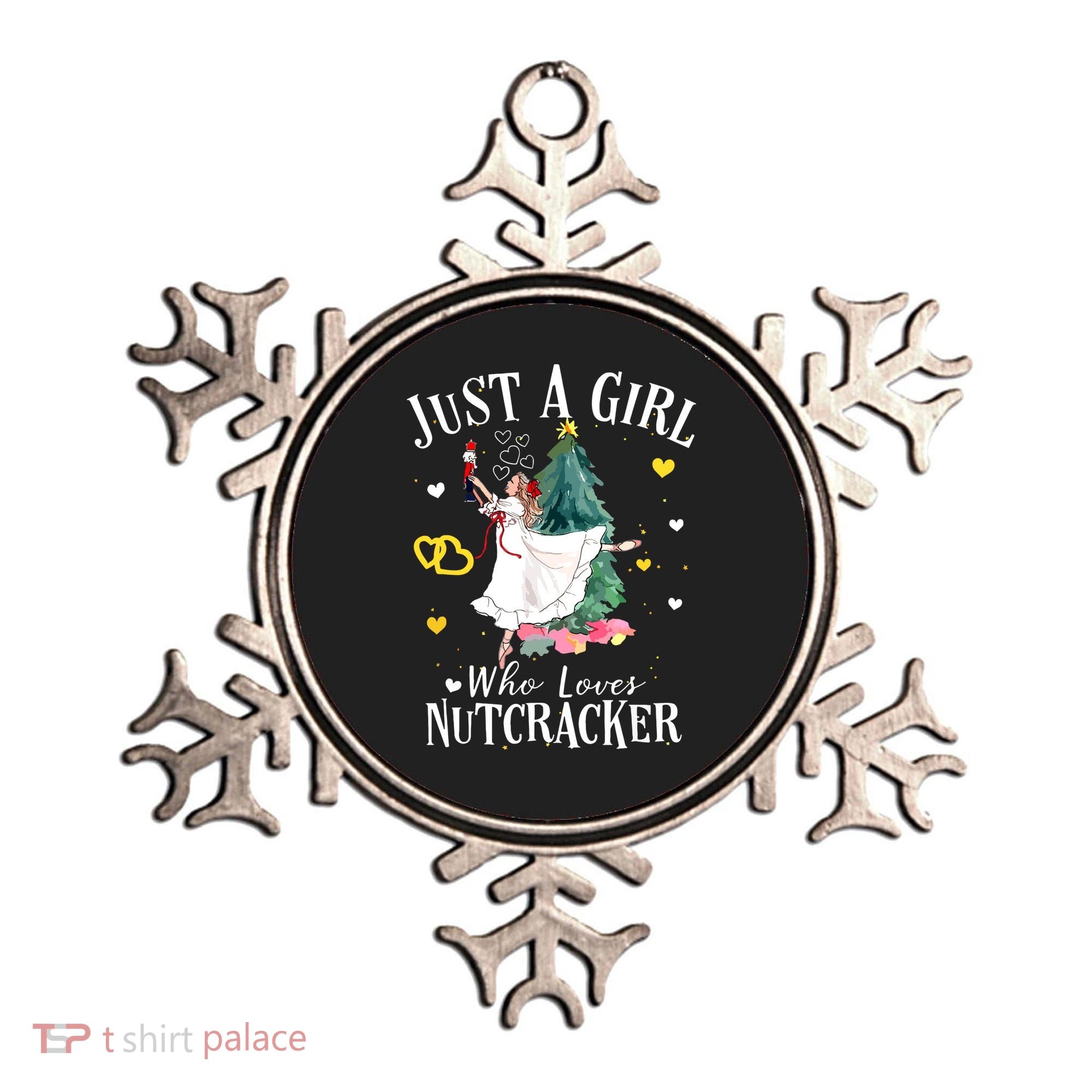 Christmas Ballet Just A Girl Who Loves Nutcrackers Gift Ornament