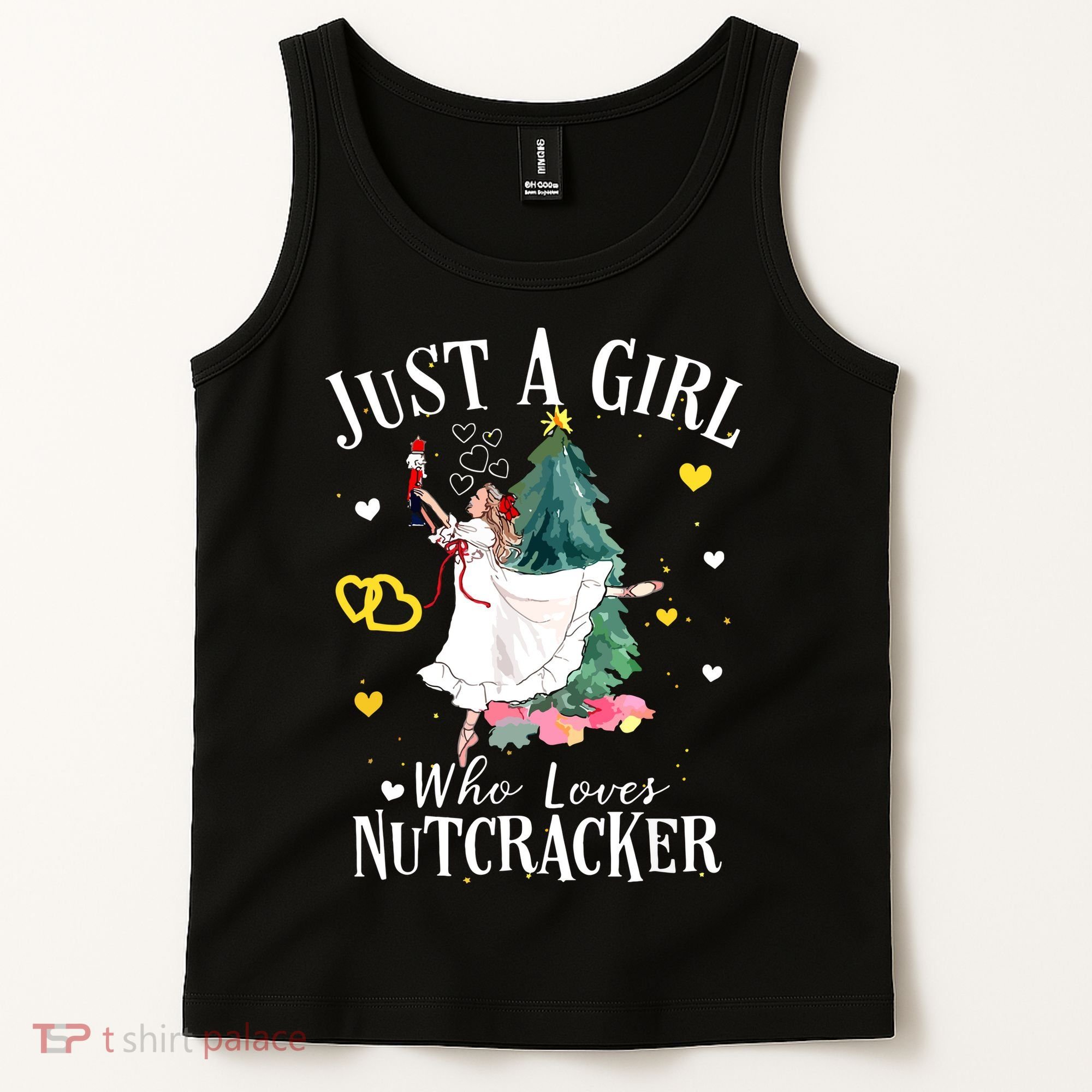 Christmas Ballet Just A Girl Who Loves Nutcrackers Gift Tank Top