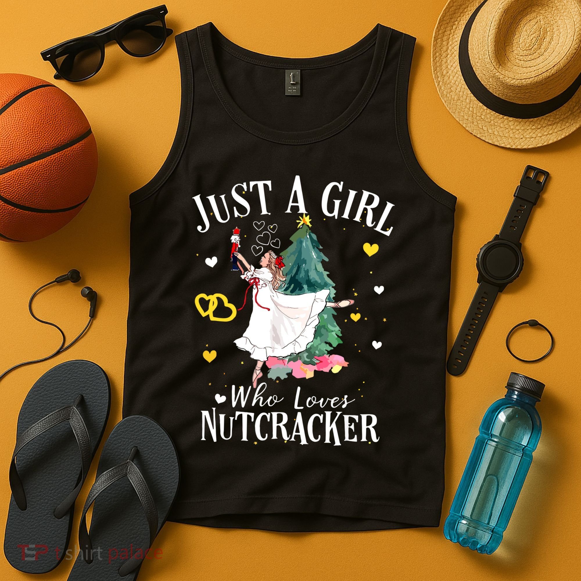 Christmas Ballet Just A Girl Who Loves Nutcrackers Gift Tank Top