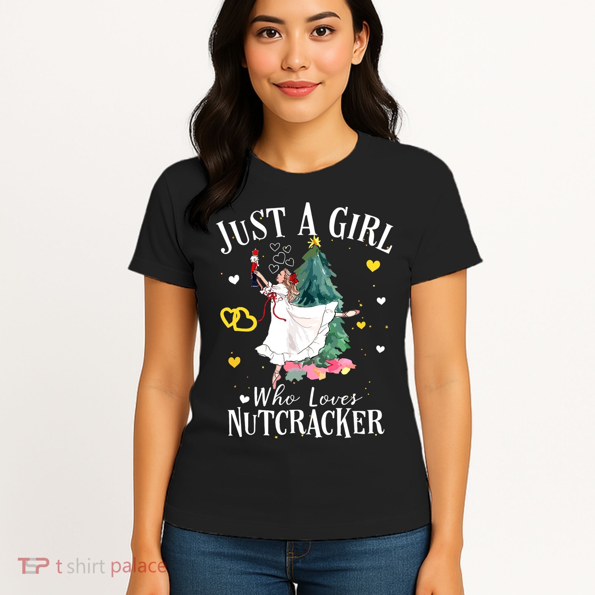 Christmas Ballet Just A Girl Who Loves Nutcrackers Gift Women's T-Shirt