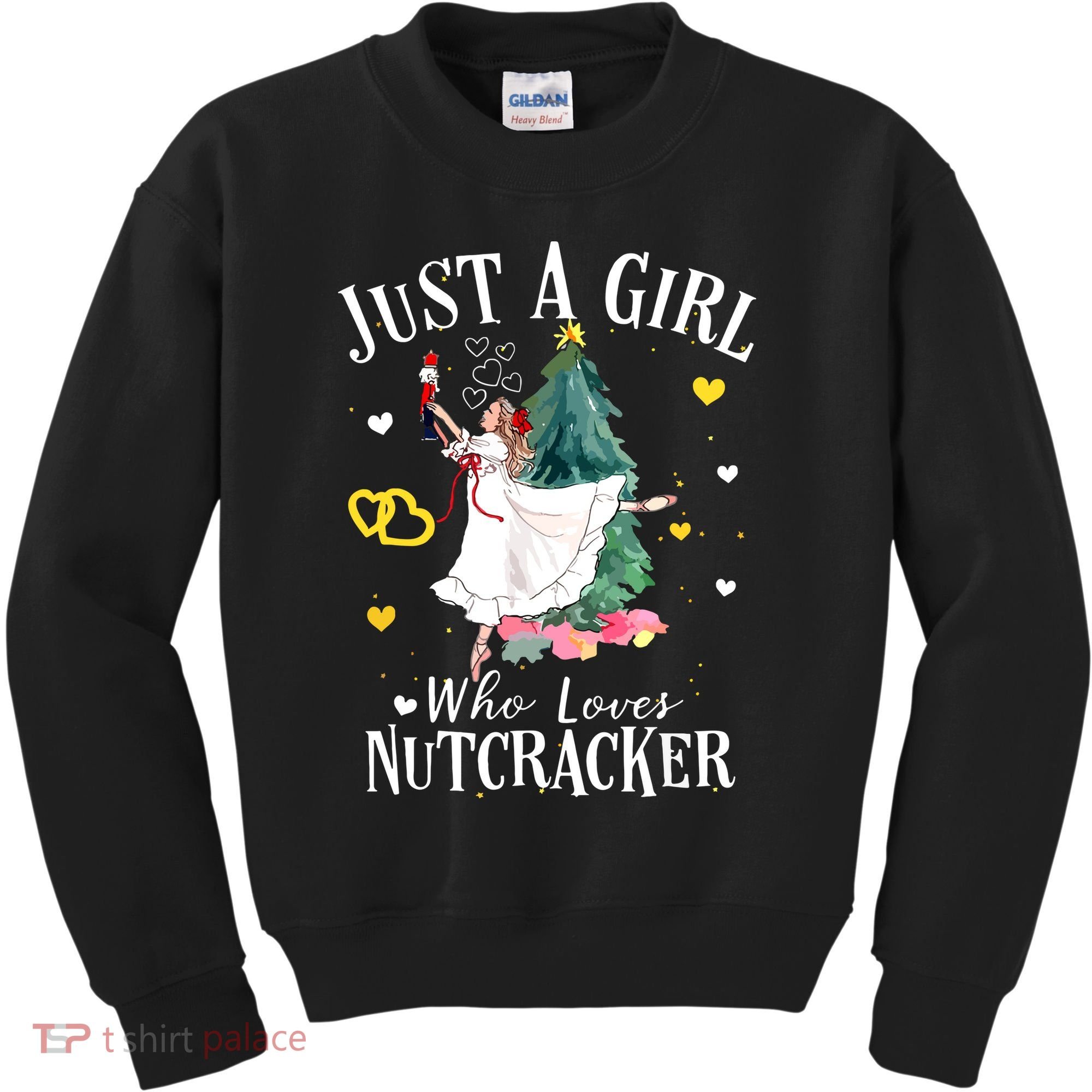 Christmas Ballet Just A Girl Who Loves Nutcrackers Gift Kids Sweatshirt