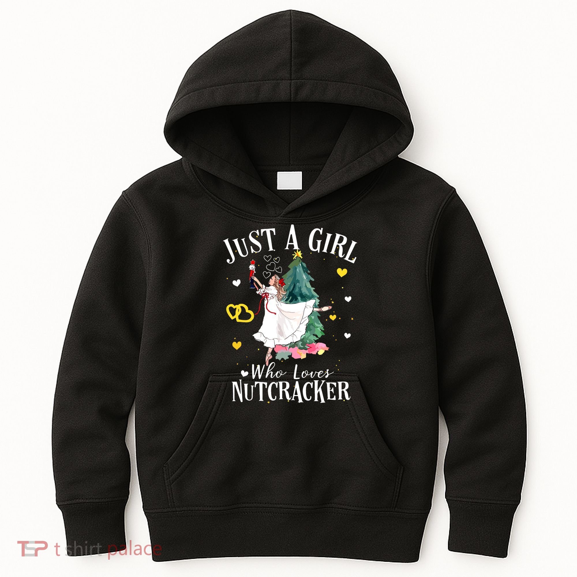 Christmas Ballet Just A Girl Who Loves Nutcrackers Gift Kids Hoodie