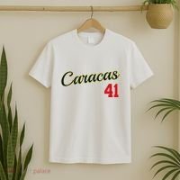 Caracas Baseball Jersey Franela Beisbol Venezuela 41 T-Shirt thumb 2