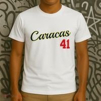 Caracas Baseball Jersey Franela Beisbol Venezuela 41 T-Shirt thumb 3