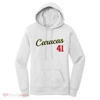 Caracas Baseball Jersey Franela Beisbol Venezuela 41 Women's Hoodie thumb 0