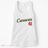 Caracas Baseball Jersey Franela Beisbol Venezuela 41 Women's Tank Top thumb 0