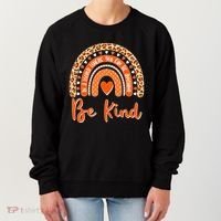 Cute Be Kind Wear Orange Rainbow Women's Sweatshirt thumb 0