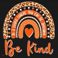 Cute Be Kind Wear Orange Rainbow Women's Tank Top thumb 5
