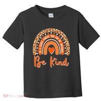 Cute Be Kind Wear Orange Rainbow Toddler T-Shirt thumb 0