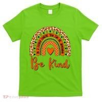 Cute Be Kind Wear Orange Rainbow T-Shirt thumb 0