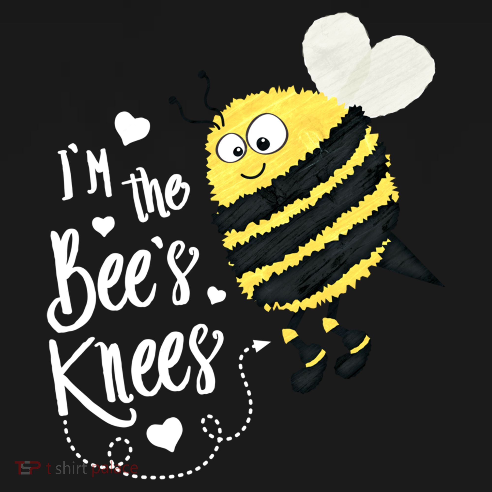 Cute Bee's Knees Bumblebee Valentine's Day Love Heart Funny Gift Women's Hoodie