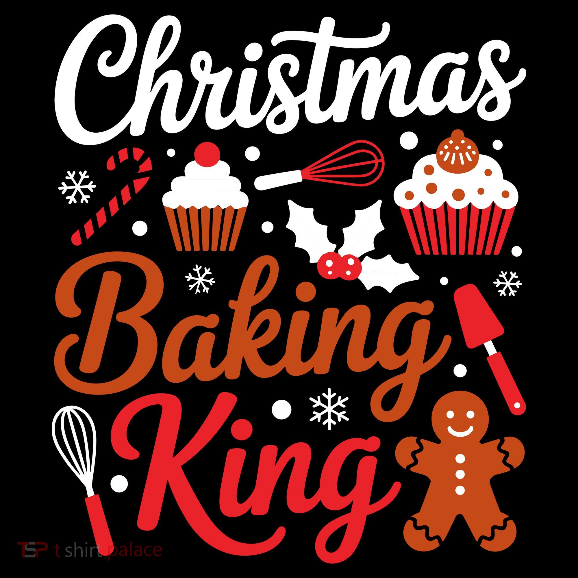 Christmas Baking King Coaster