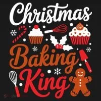 Christmas Baking King Toddler Hoodie thumb 2