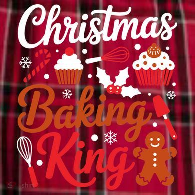 Christmas Baking King Men's Flannel Plaid Pajama Pants
