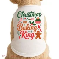 Christmas Baking King Doggie Tank thumb 0