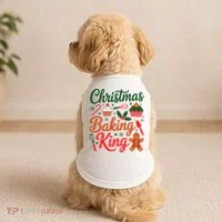 Christmas Baking King Doggie Tank thumb 2