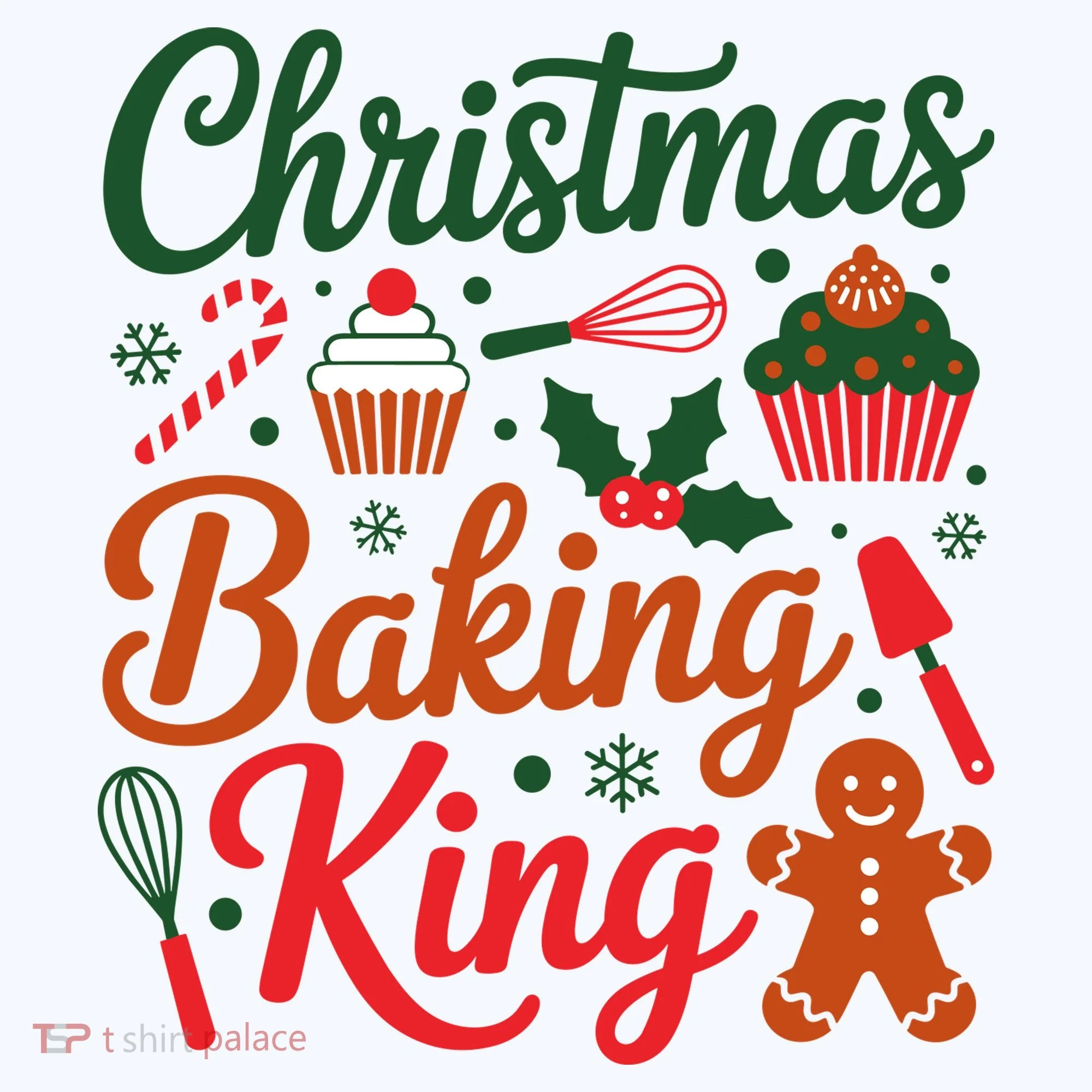 Christmas Baking King Doggie Tank