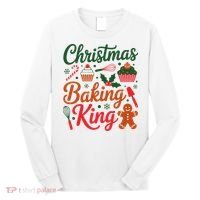 Christmas Baking King Long Sleeve Shirt thumb 0