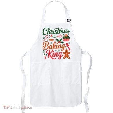 Christmas Baking King Apron