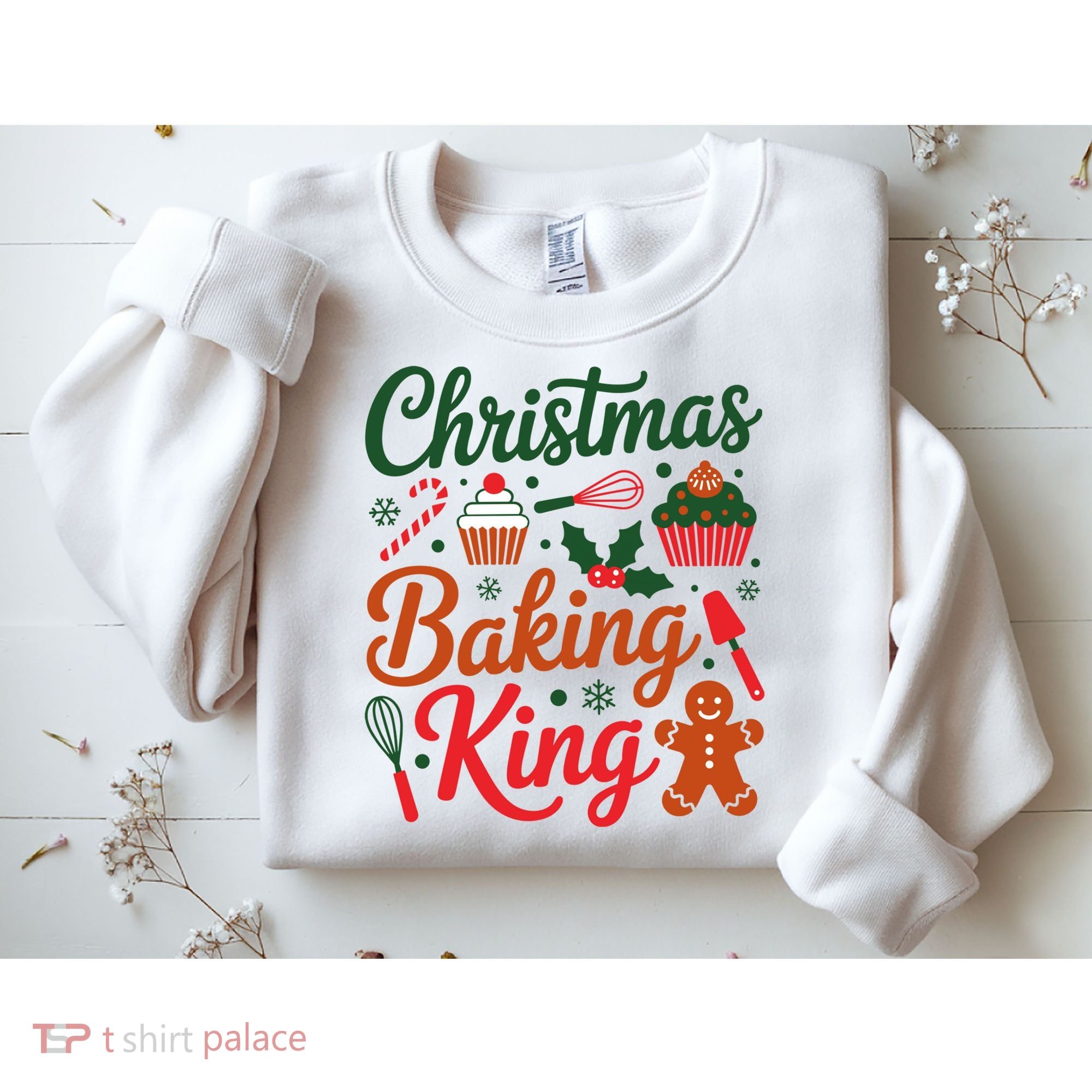 Christmas Baking King Sweatshirt