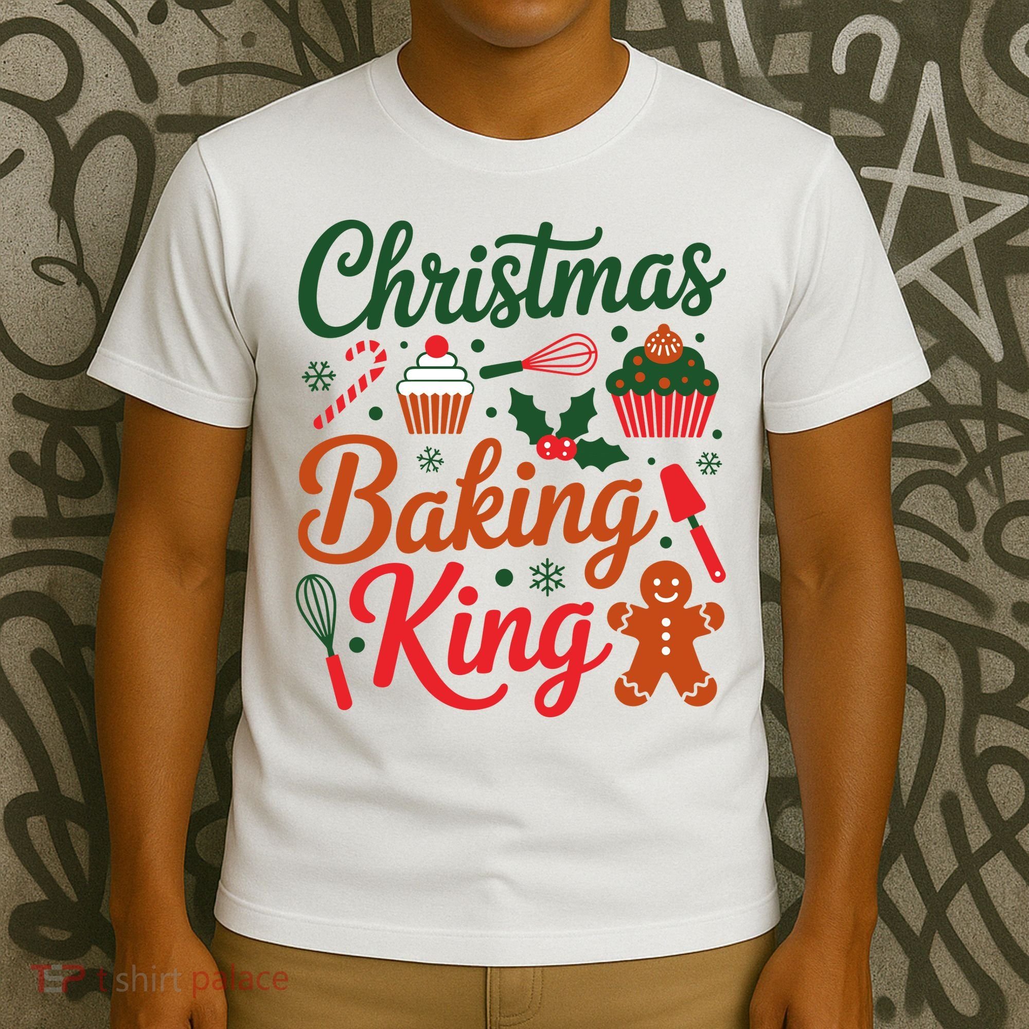 Christmas Baking King T-Shirt