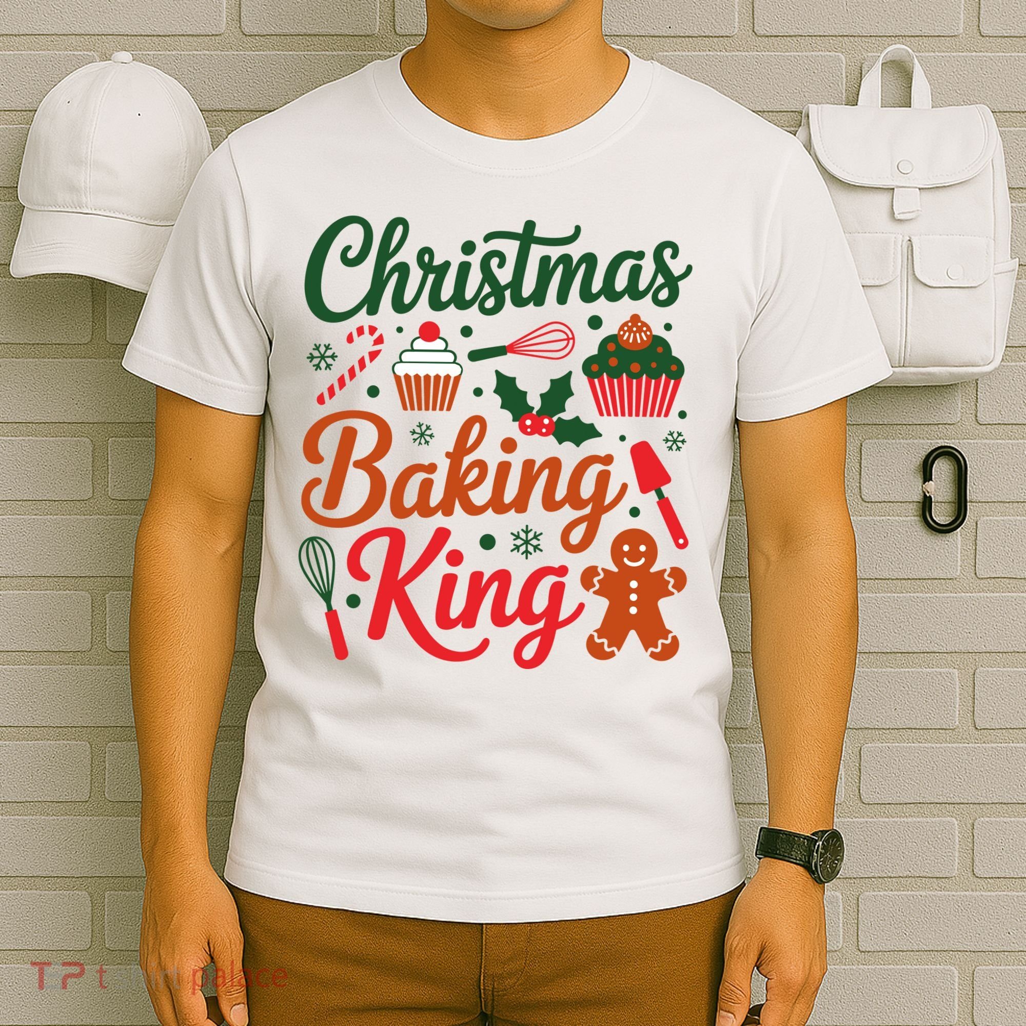 Christmas Baking King T-Shirt