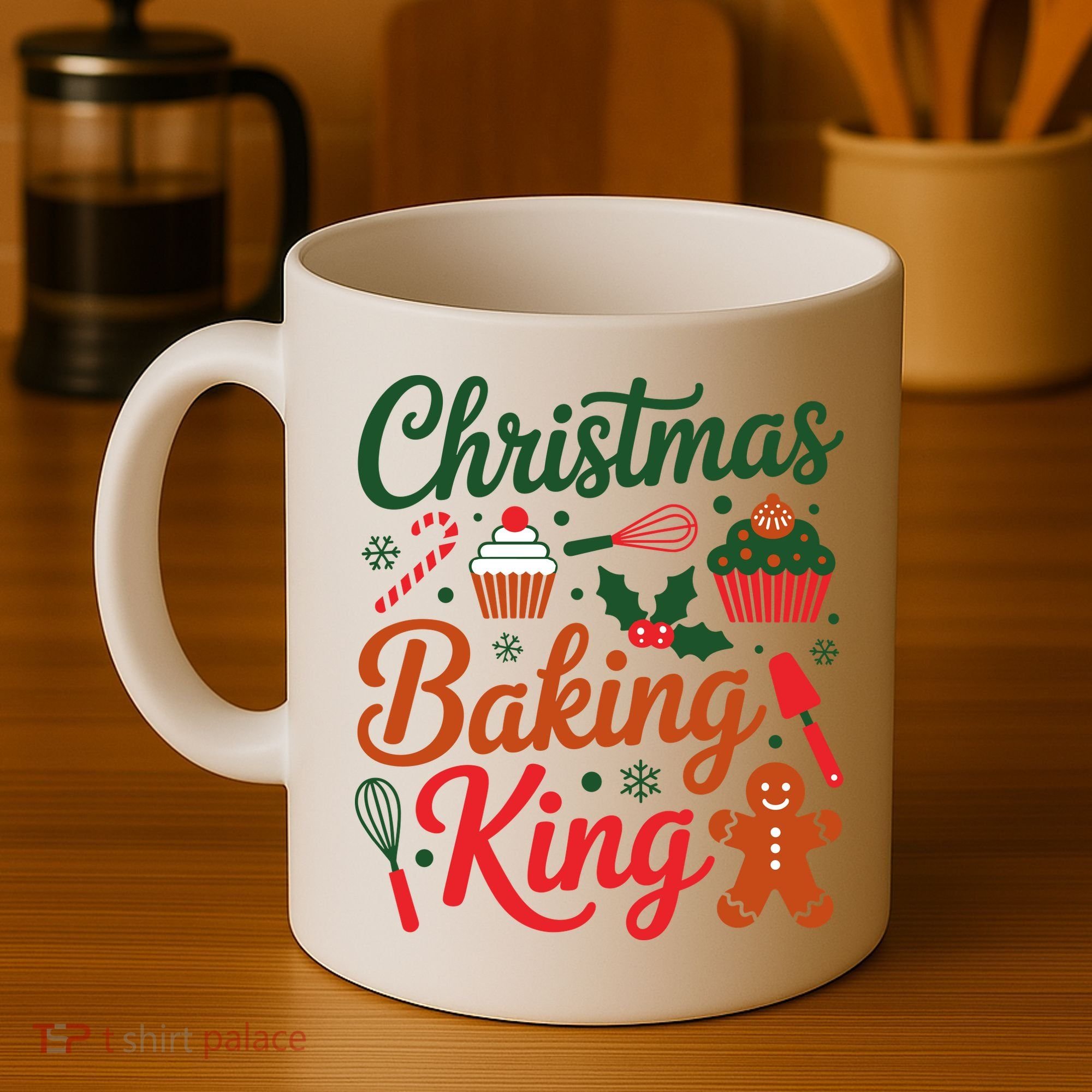 Christmas Baking King Coffee Mug