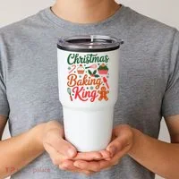 Christmas Baking King Tumbler thumb 2