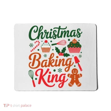 Christmas Baking King Mousepad
