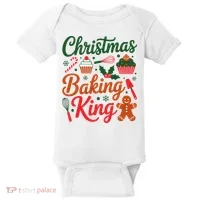 Christmas Baking King Baby Bodysuit thumb 0