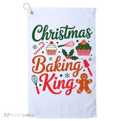 Christmas Baking King Golf Towel