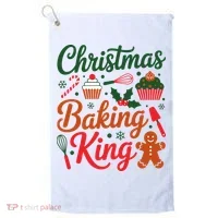 Christmas Baking King Golf Towel thumb 0