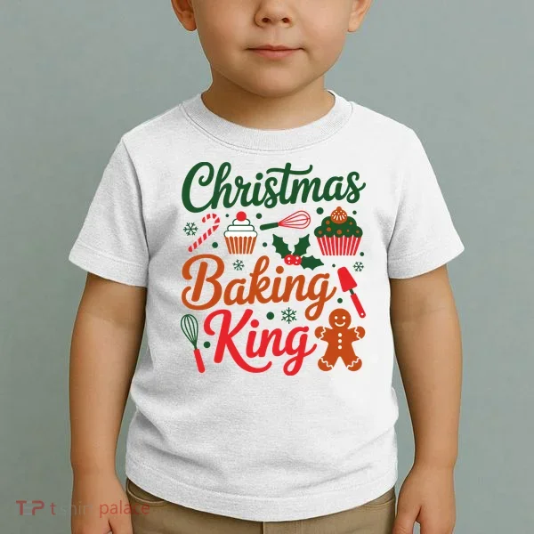 Christmas Baking King Toddler T-Shirt