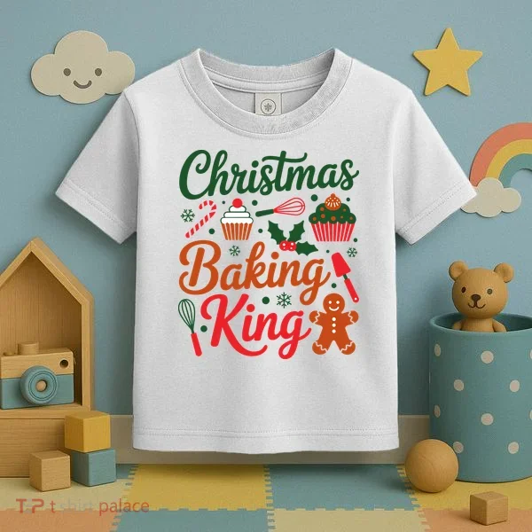 Christmas Baking King Toddler T-Shirt