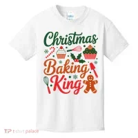 Christmas Baking King Kids T-Shirt thumb 0