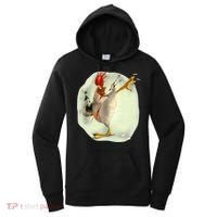 Chicken Beer Karate Kick Cool Chicken Funny Chicken Farmer Women's Hoodie thumb 0