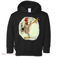 Chicken Beer Karate Kick Cool Chicken Funny Chicken Farmer Toddler Hoodie thumb 0