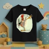 Chicken Beer Karate Kick Cool Chicken Funny Chicken Farmer Toddler T-Shirt thumb 3