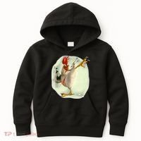 Chicken Beer Karate Kick Cool Chicken Funny Chicken Farmer Kids Hoodie thumb 0
