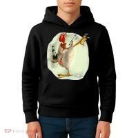 Chicken Beer Karate Kick Cool Chicken Funny Chicken Farmer Kids Hoodie thumb 4