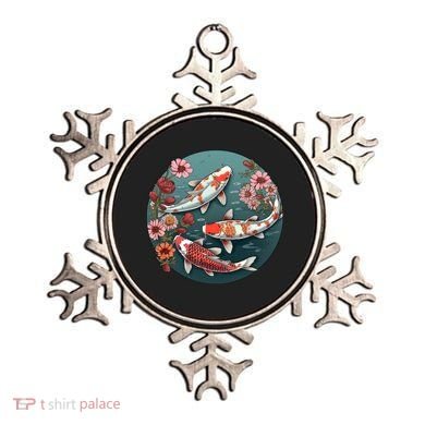 Cherry Blossom Koi Fish Japanese Ornament