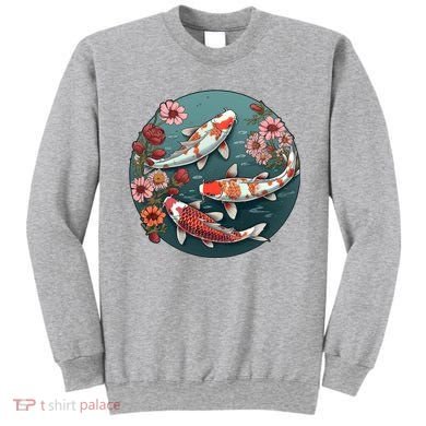 Cherry Blossom Koi Fish Japanese Sweatshirt