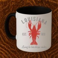 Crawfish Boil Louisiana Laissez Les Bon Temps Rouler Gift Coffee Mug thumb 2