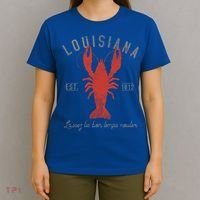 Crawfish Boil Louisiana Laissez Les Bon Temps Rouler Gift T-Shirt thumb 4